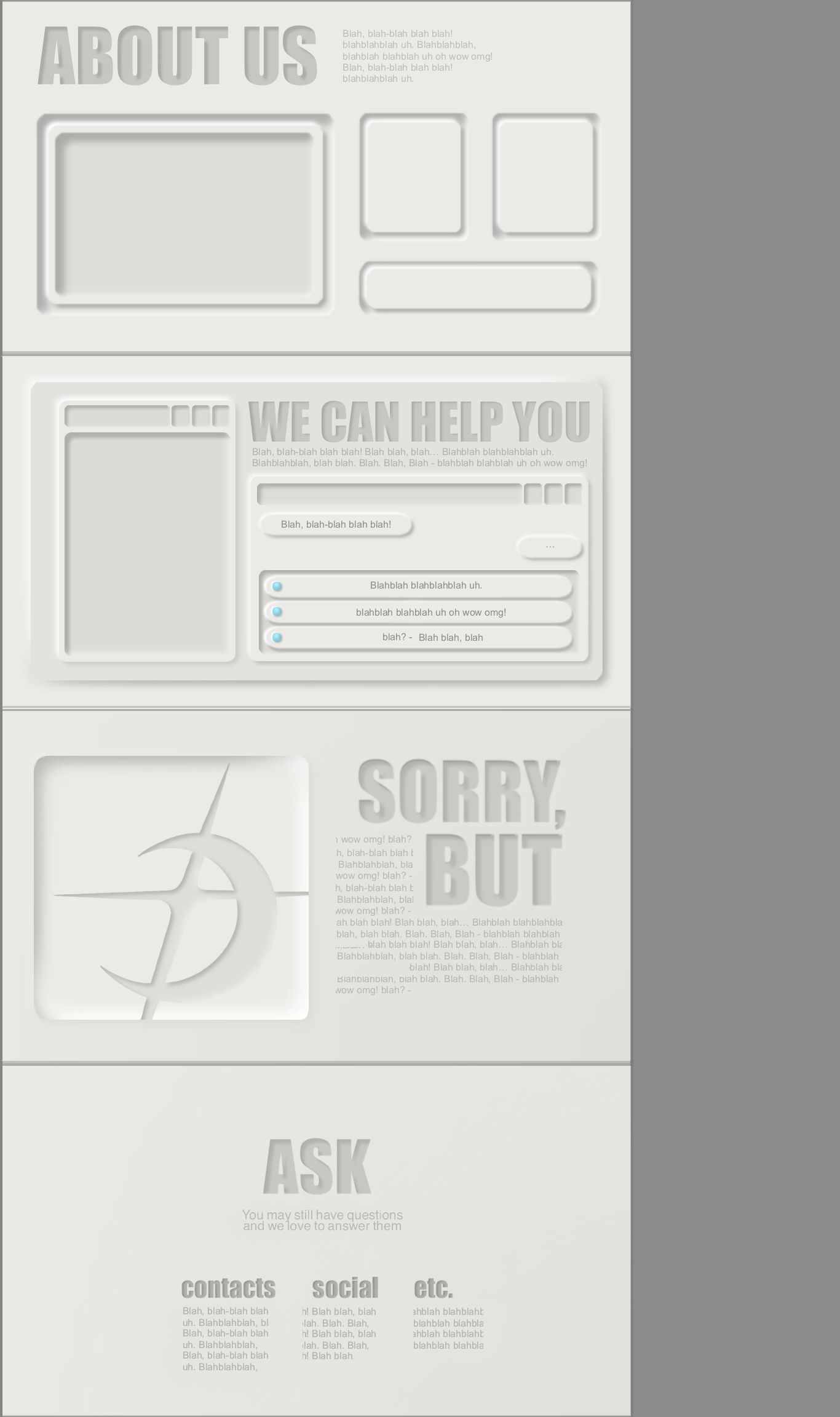 NMPLTL — dead demo by freelance web designer Dmitrii Dark