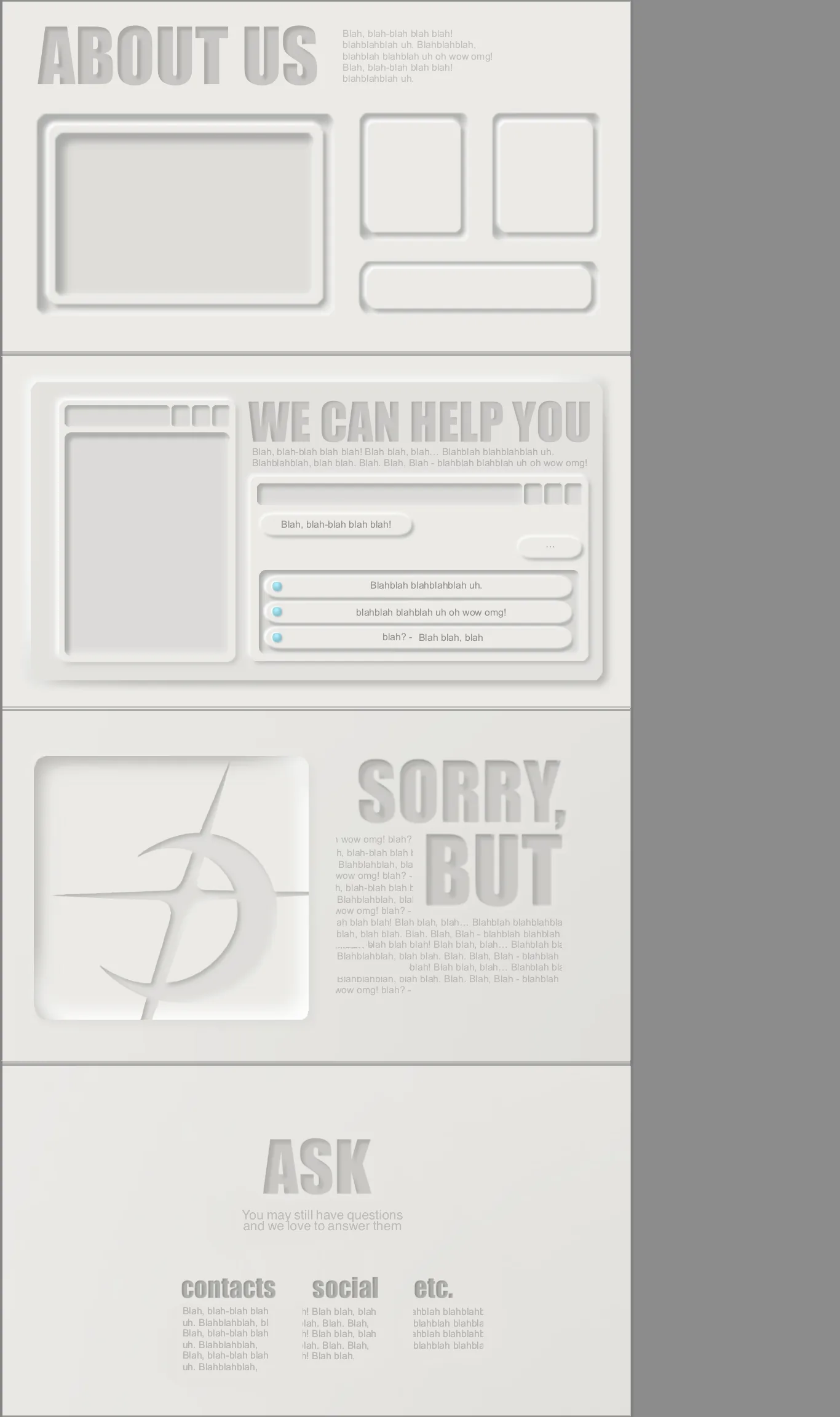 NMPLTL — dead demo by freelance web designer Dmitrii Dark